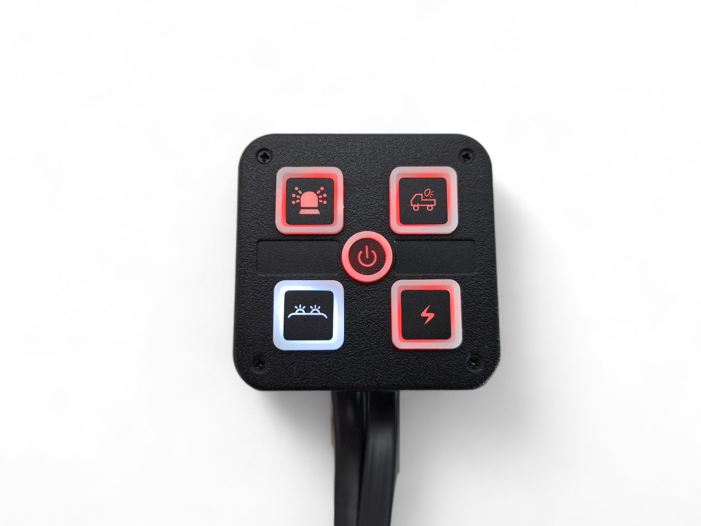 Complete set Axixtech Legion | lichtbalk - flitsers - bedienpaneel