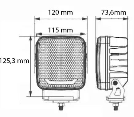 SW275 LED-Arbeitsleuchte | 2272 Lumen