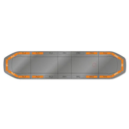 LED Flitsbalk - Raiden FIT - 137cm