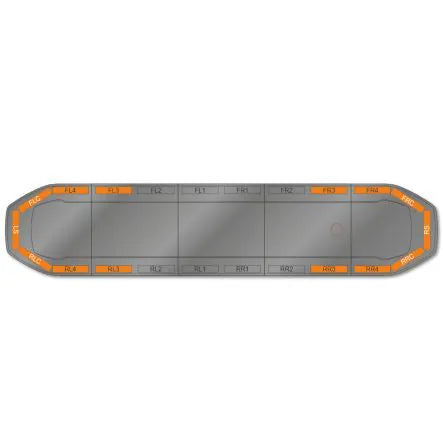 LED Flitsbalk - Raiden HE - 152cm