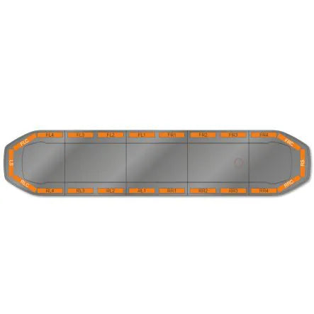 LED Flitsbalk - Raiden HE - 152cm