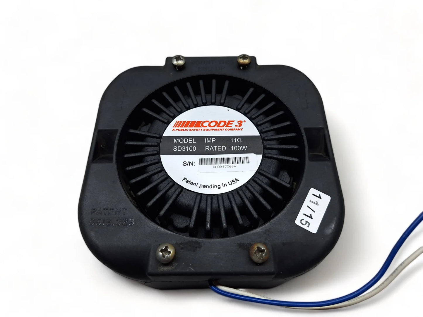 Code 3 SD3100 | Sirene speaker