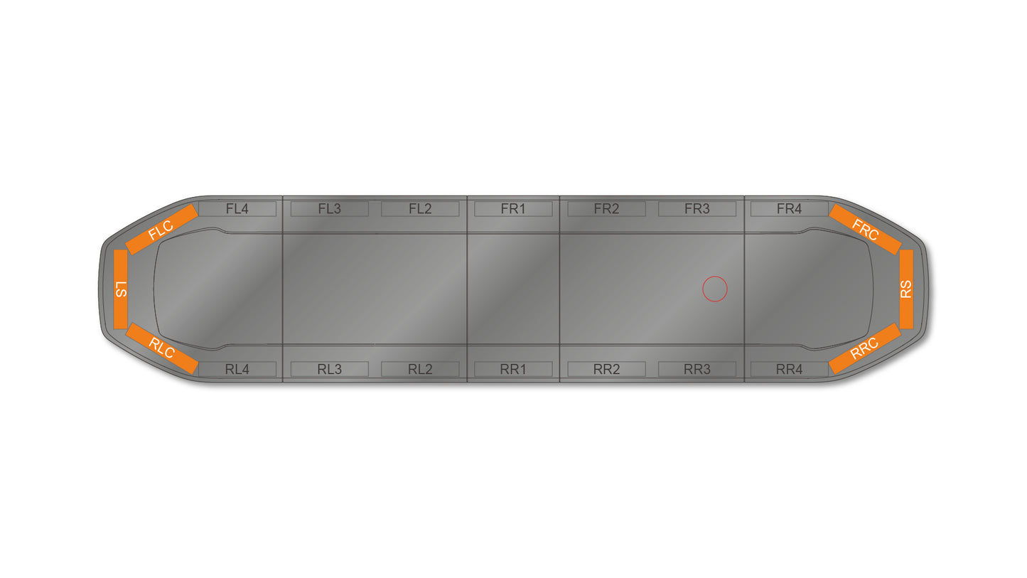 LED Flitsbalk - Raiden HE - 137cm