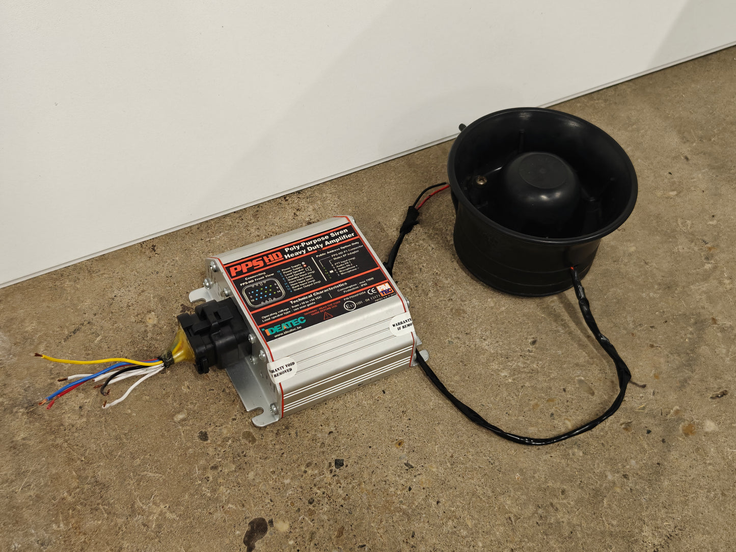 Ideatec PPS | sirene versterker