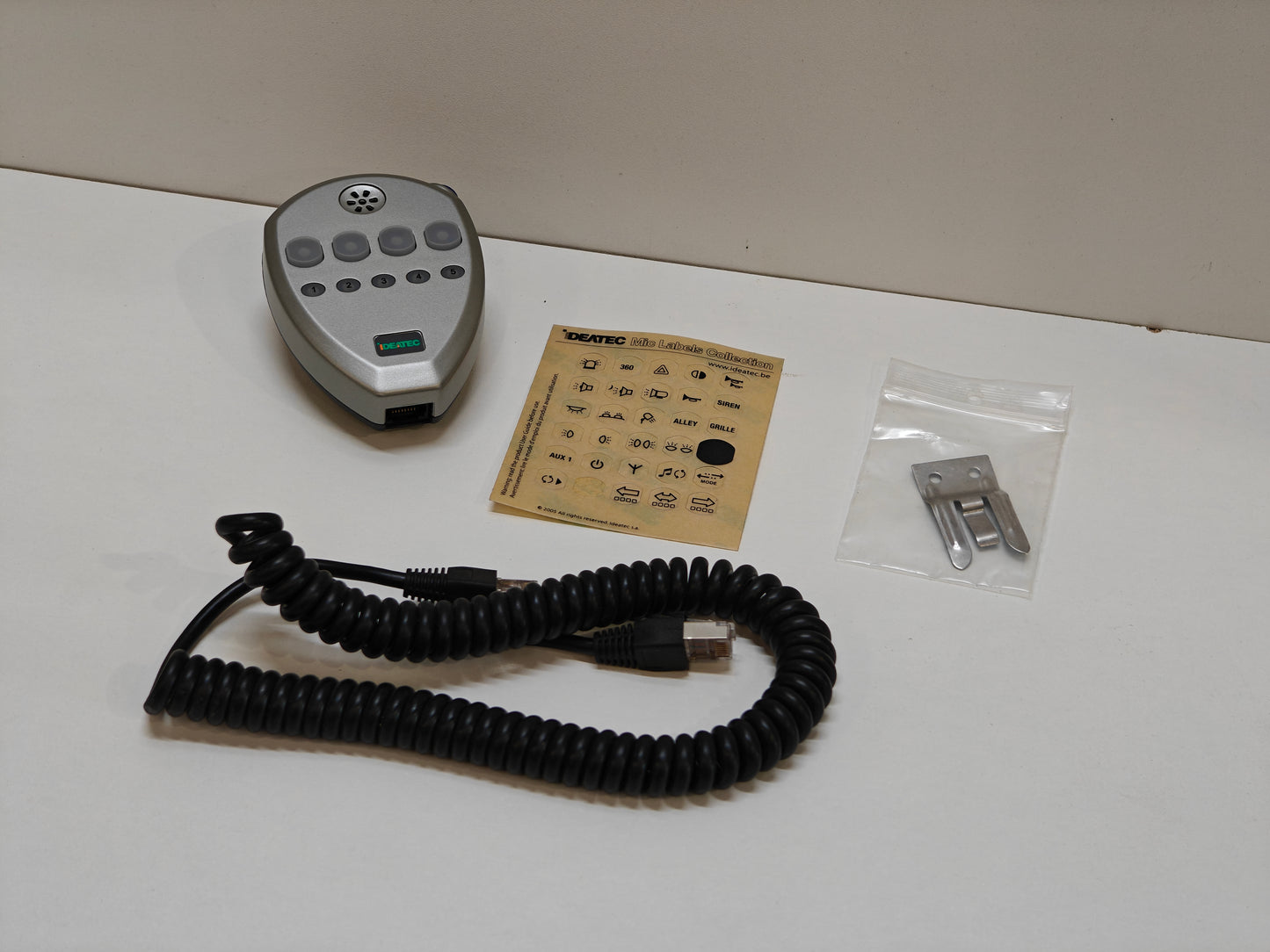 Ideatec PPS Mikrofon mit Tasten