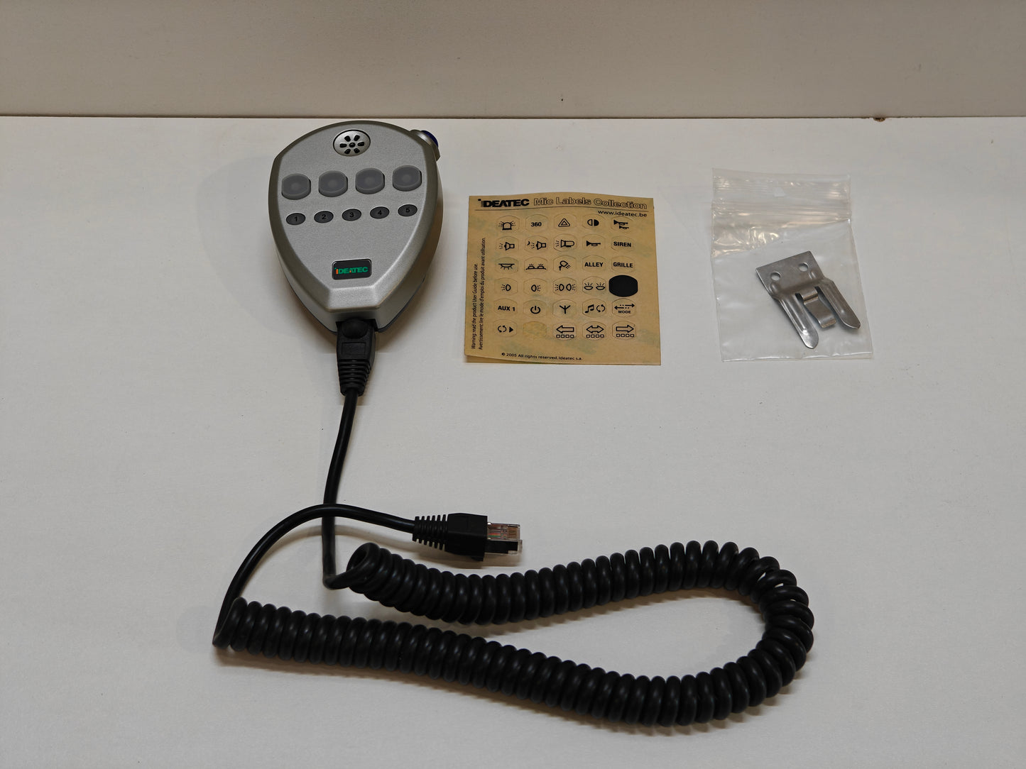 Ideatec PPS Mikrofon mit Tasten