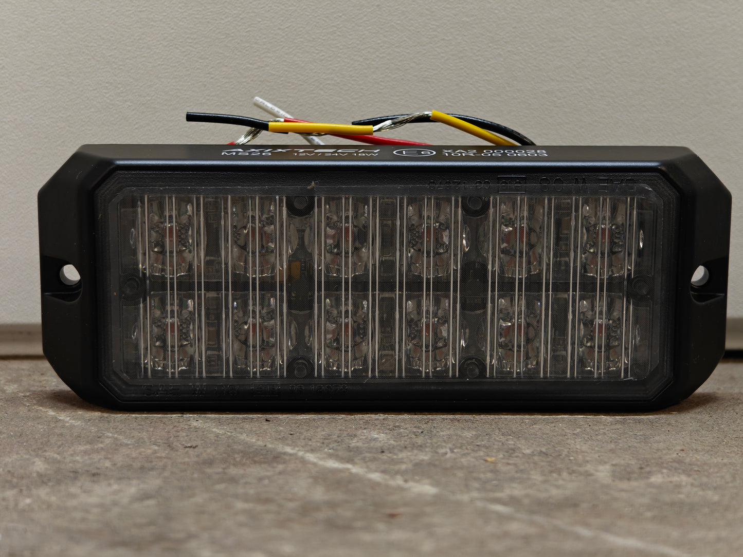 Axixtech MS26 led flitser set (amber)
