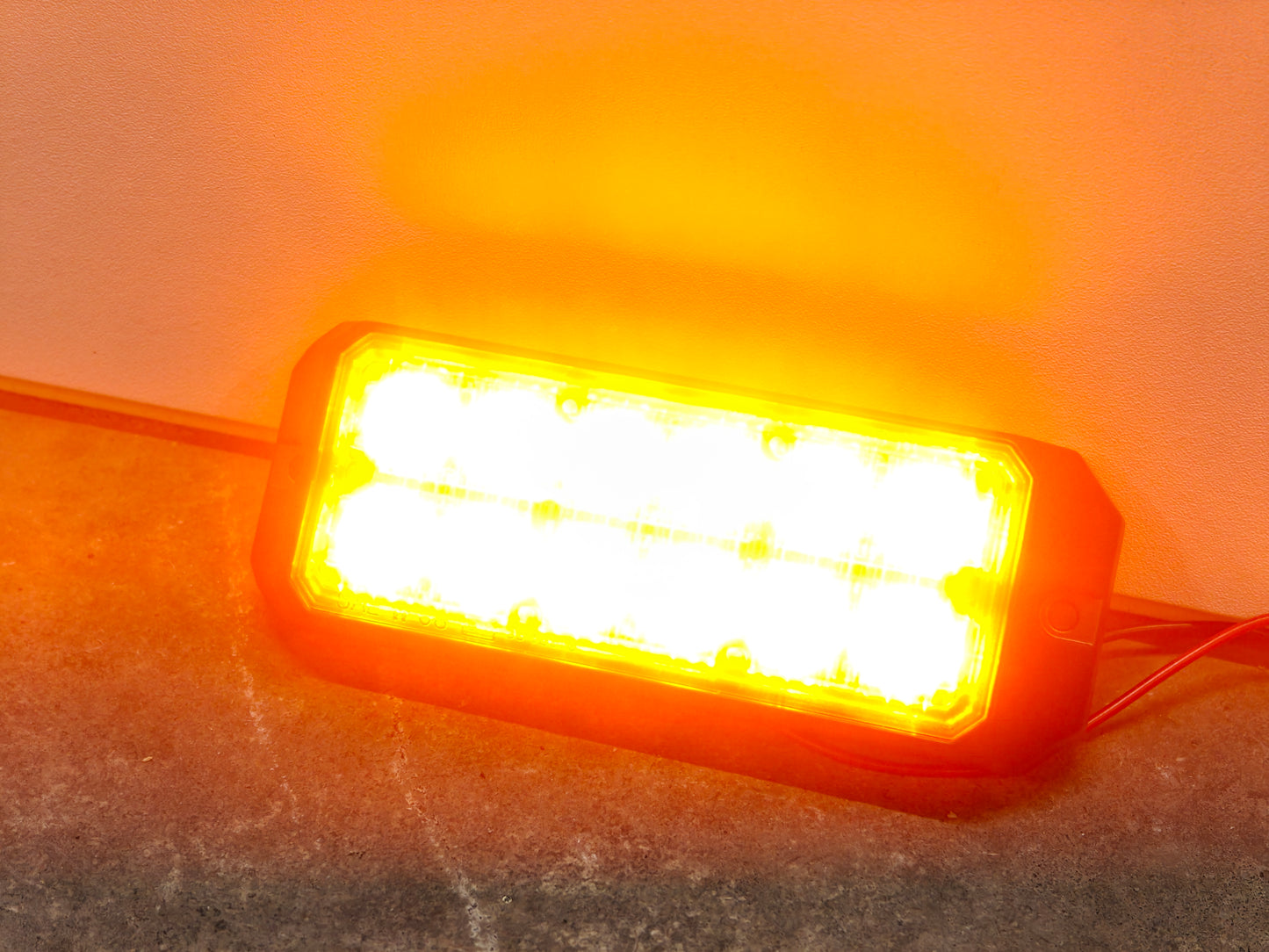 Axixtech MS26 led flitser set (amber)