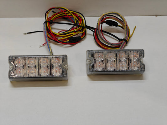 Haztec led flitser set (amber)