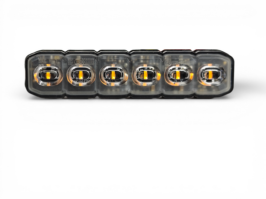 FL6 led flitser | Flexibele opbouw flitser | Dual-colour