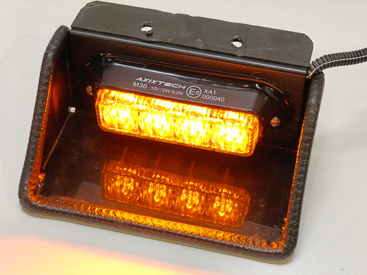 Axixtech MS36 led flitser dashboard (amber)
