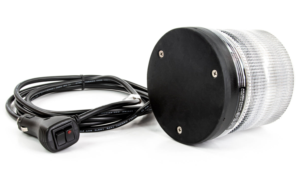 LED flitslamp B18 Magneet 250km/h | Amber/Blauw - Dual Color