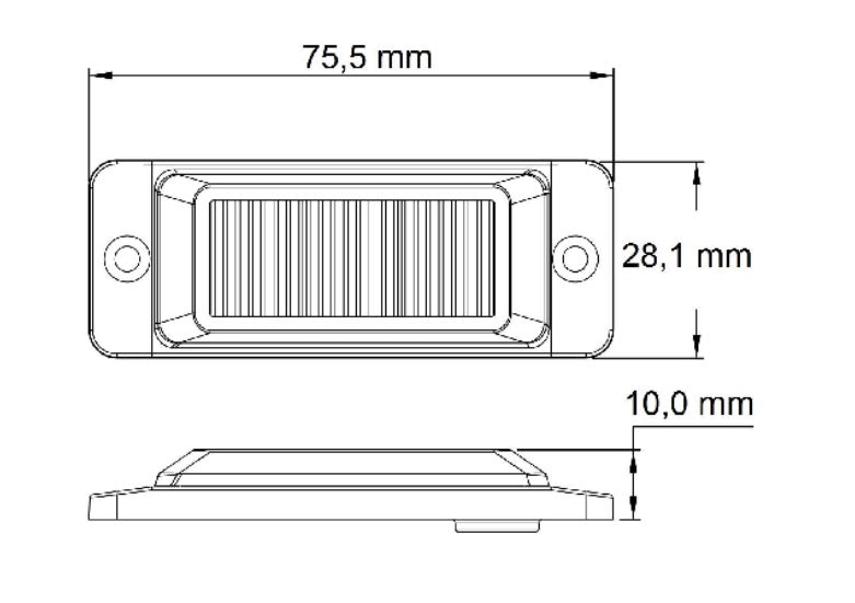 PLAT3 - LED flitser | Opbouw flitser