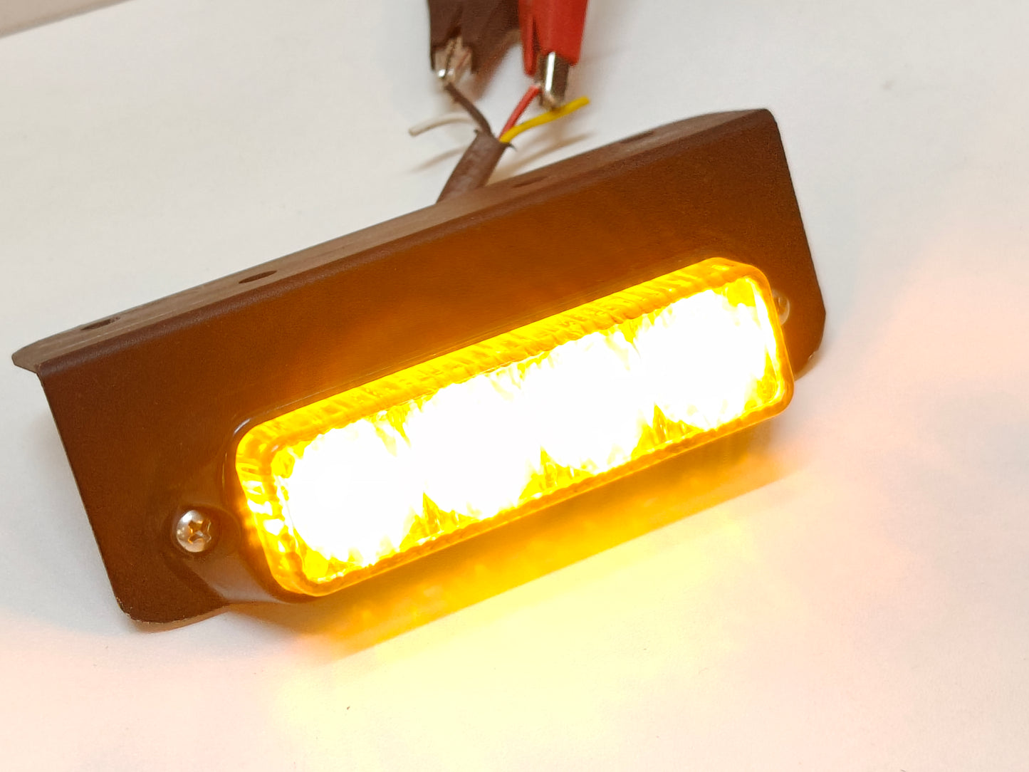 Axixtech MS36 led flitser set (amber)