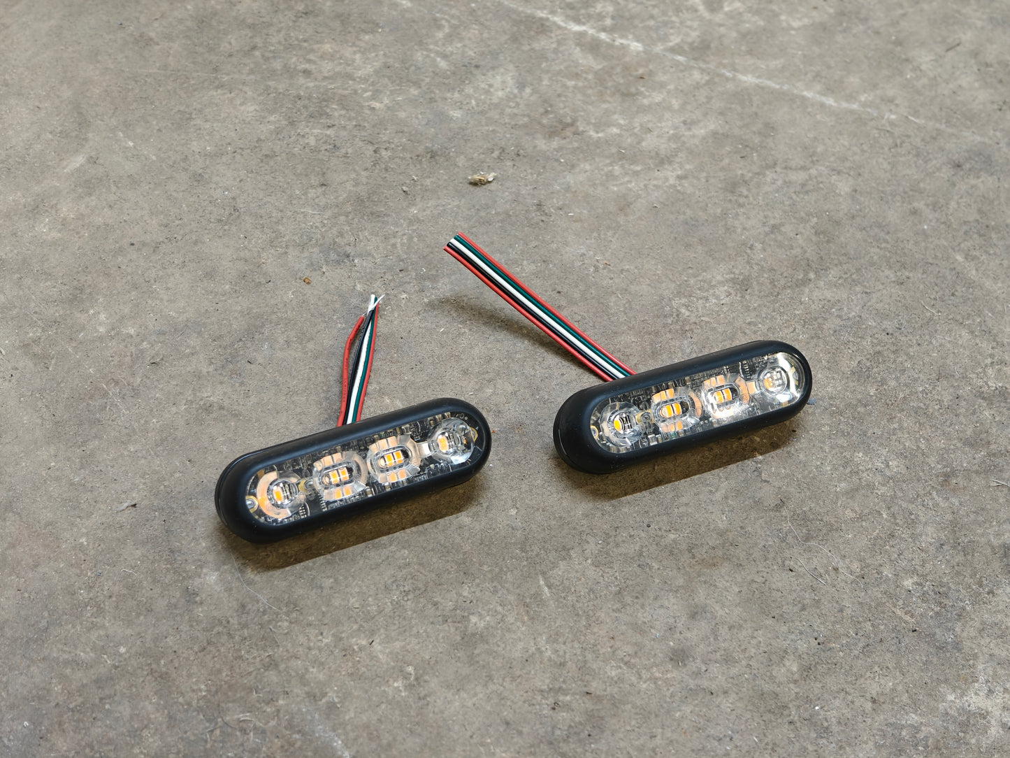 Soundoff signal Fascia SET led flitsers (amber)