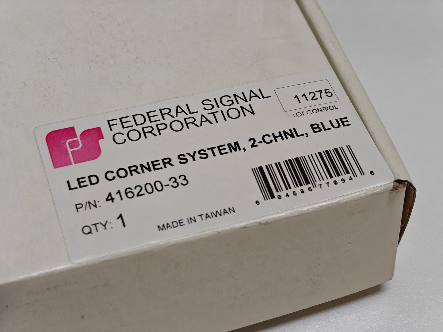 Federal signal hide-away inbouw flitsers