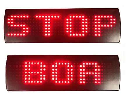 Kantelbaar Full-matrix LED tekstbord