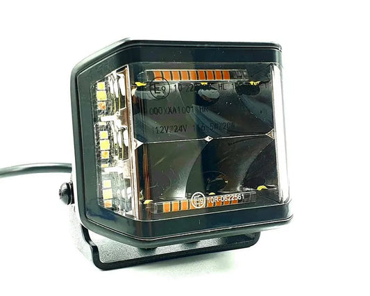 OLLSON LED side-shooter & flitser werklamp | 8400 Lumen