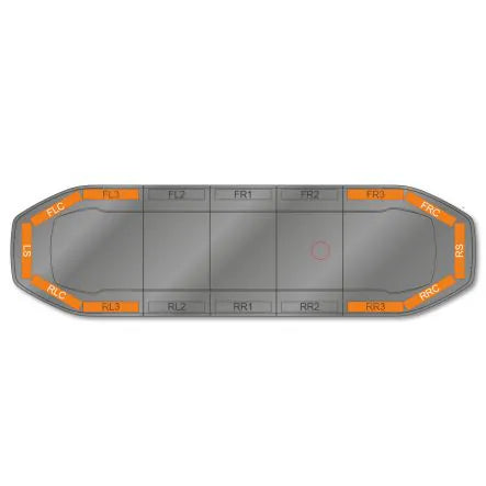 LED Flitsbalk - Raiden FIT - 106cm