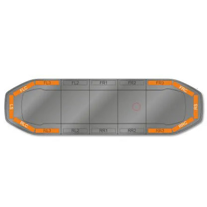 LED Flitsbalk - Raiden FIT - 106cm