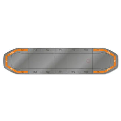 LED Flitsbalk - Raiden FIT - 137cm