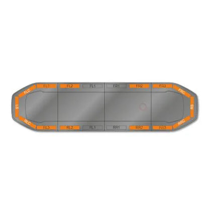 LED Flitsbalk - Raiden HE - 122cm