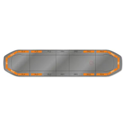 LED Flitsbalk - Raiden FIT - 137cm