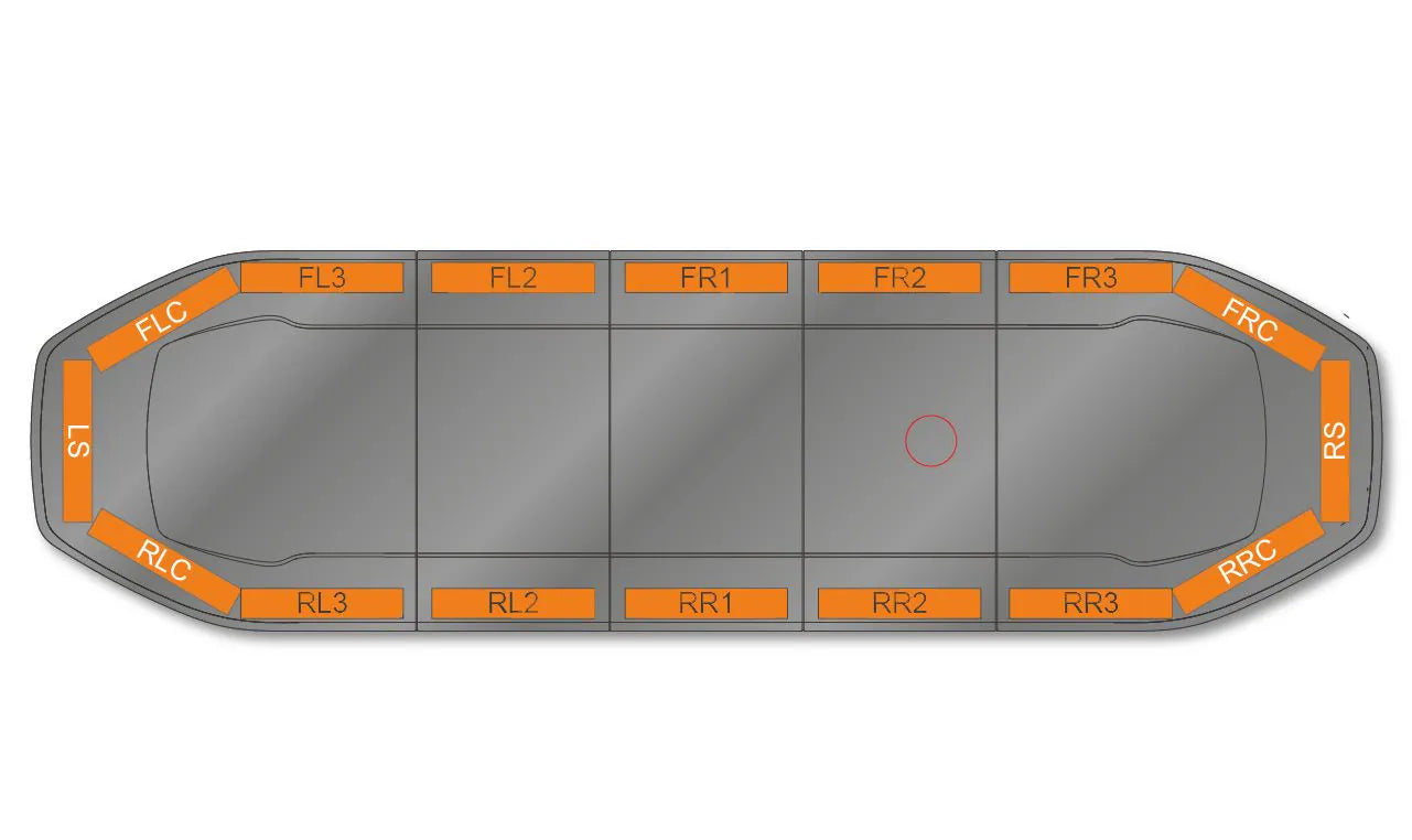 LED Flitsbalk - Raiden FIT - 106cm