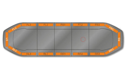 LED Flitsbalk - Raiden FIT - 106cm