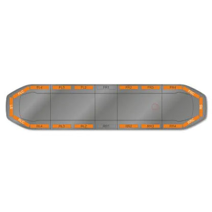 LED Flitsbalk - Raiden FIT - 137cm