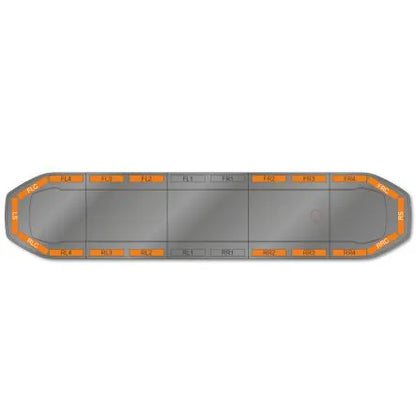 LED Flitsbalk - Raiden HE - 152cm