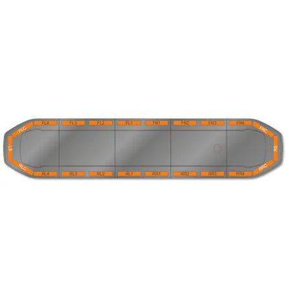LED Flitsbalk - Raiden HE - 152cm