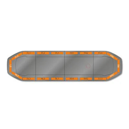 LED Flitsbalk - Raiden HE - 122cm