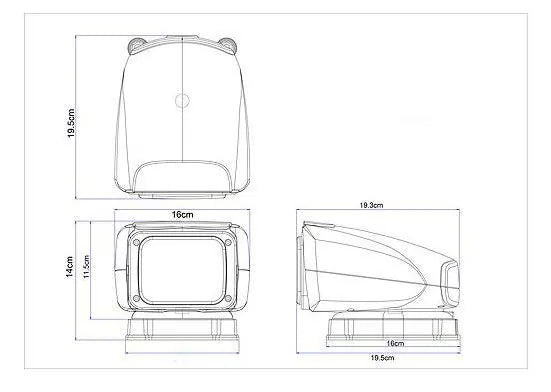 SW210 LED-Arbeitsleuchte | 800 Lumen 