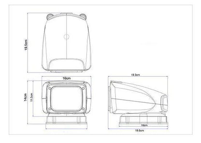SW210 LED-Arbeitsleuchte | 800 Lumen 