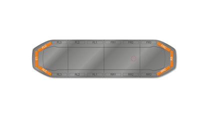 LED Flitsbalk - Raiden HE - 122cm