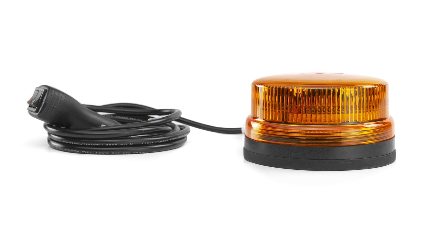 LED zwaailicht B22 Magneet 140km/h | Amber