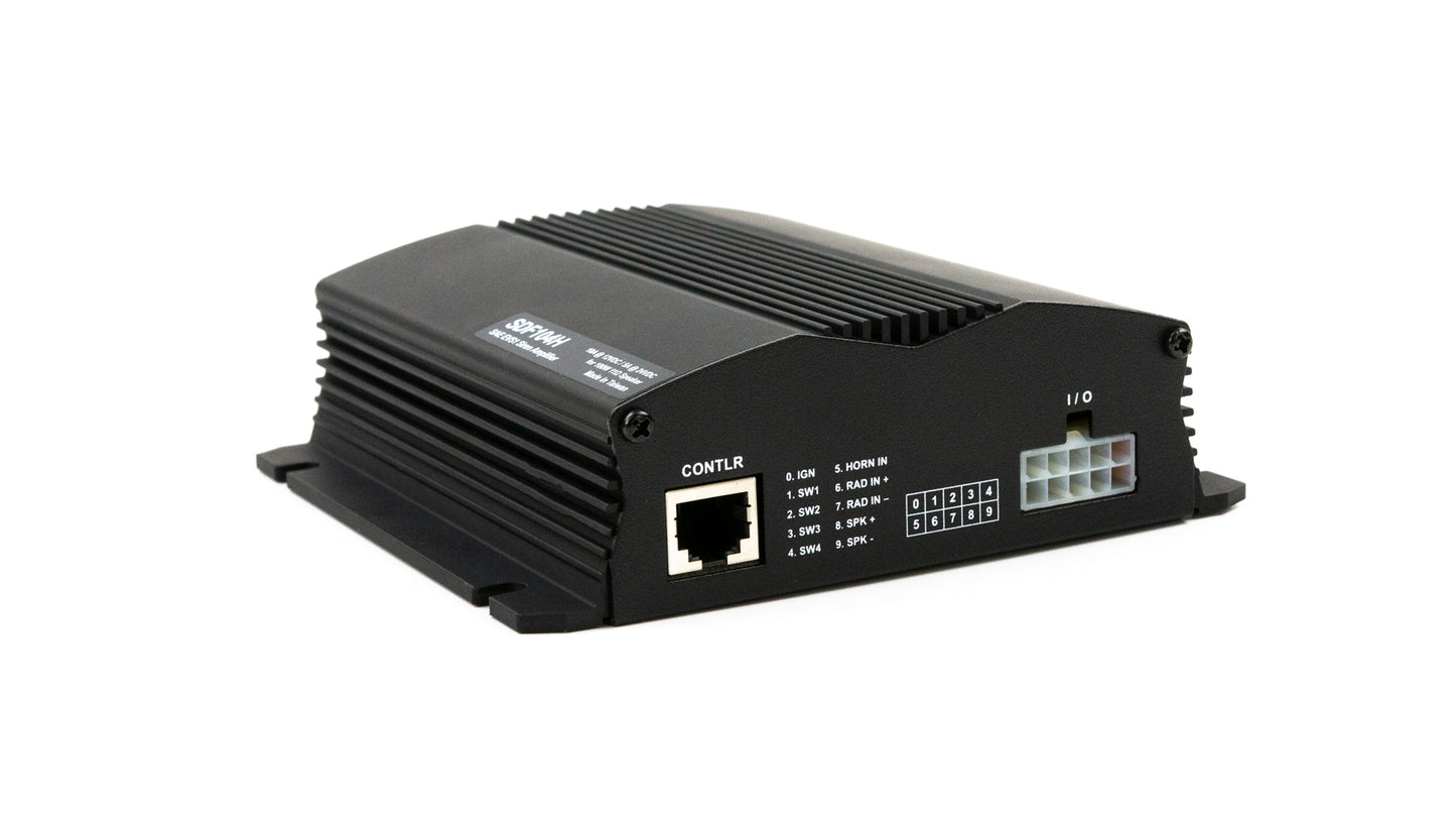 Sireneversterker en bediening SDF104H - NL/US/FR/IT