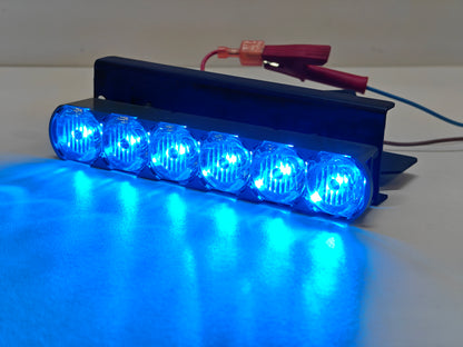 Code 3 LEDX unit 6 led (blauw)