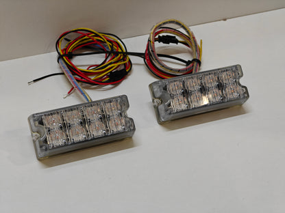 Haztec led flitser set (amber)