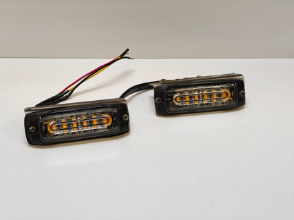 Axixtech XT6 - led flitser set - Amber