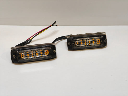 Axixtech XT6 - led flitser set - Amber