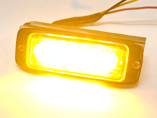 Axixtech XT6 - led flitser set - Amber