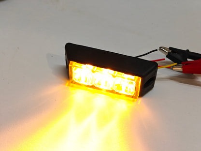 W&G 3 led flitser set (amber)
