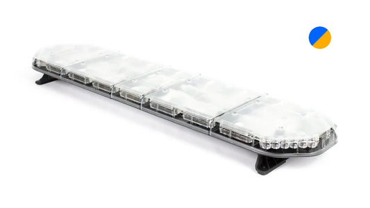 LED flitsbalk Legion DUAL - 139 cm Amber/Blauw