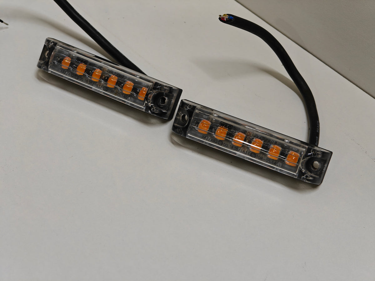 W&G Phantom led flitser set (amber)