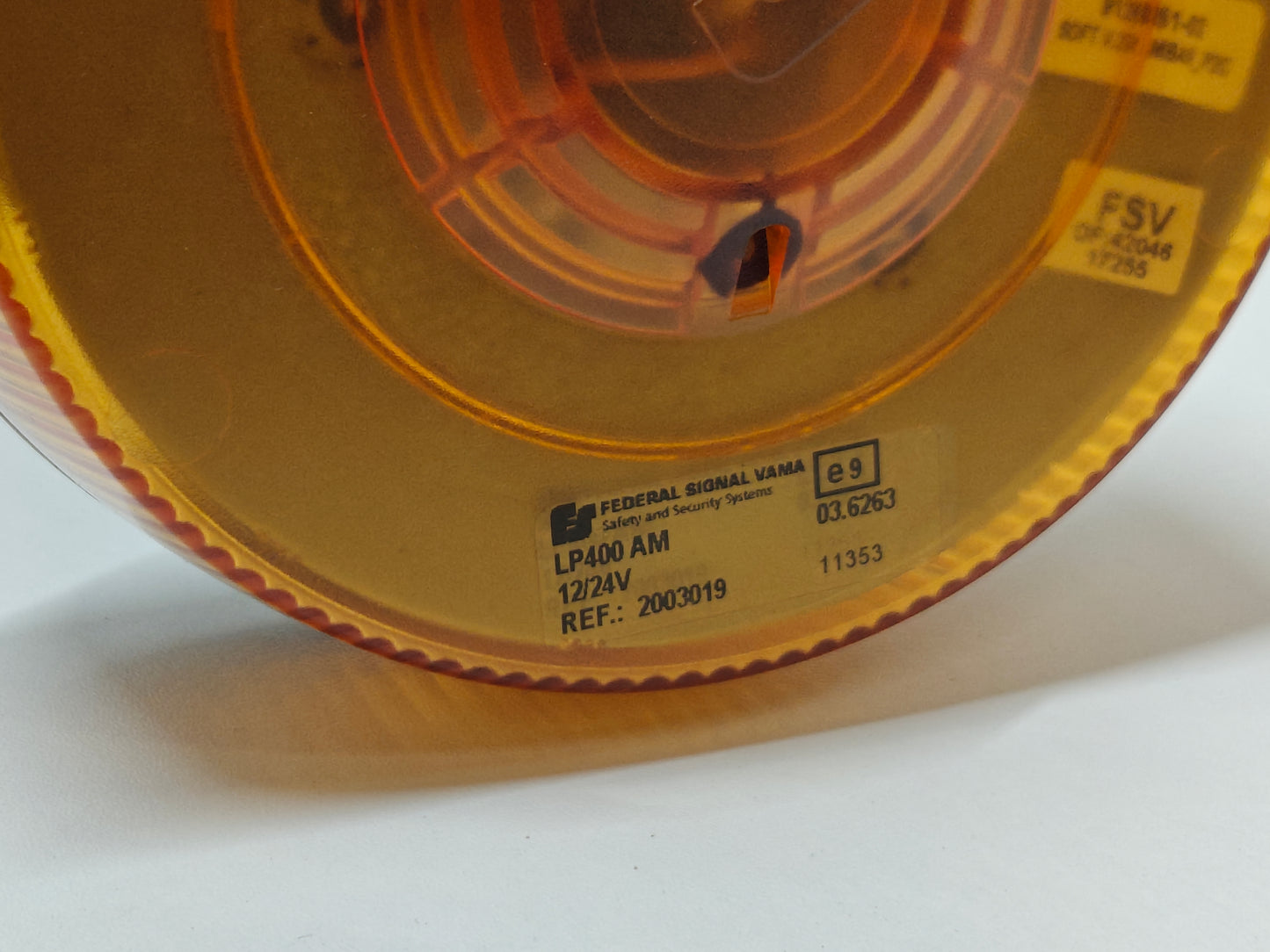Federal signal vama LP400 motorpaal (amber)