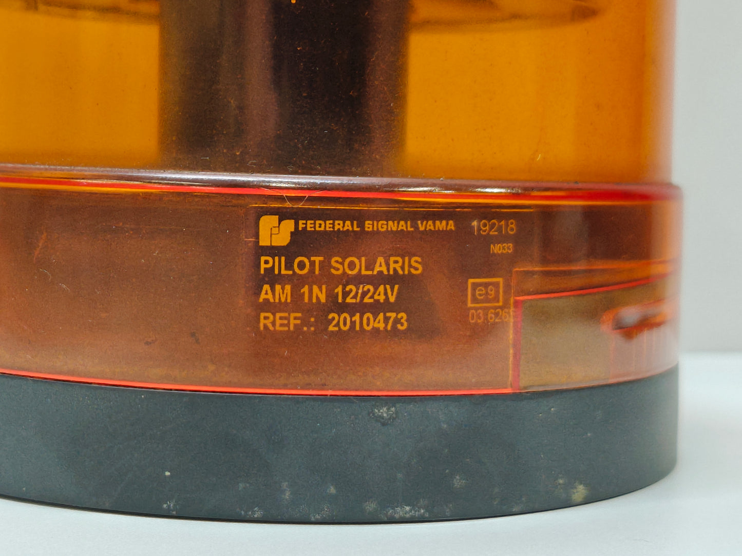Federal signal vama Pilot Solaris flitslamp (amber)