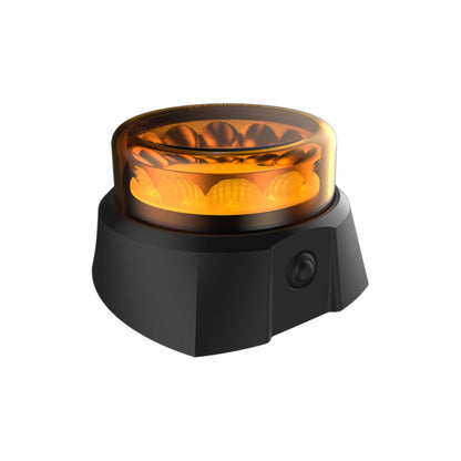 LED zwaailamp C12 | Magneet met accu | Amber