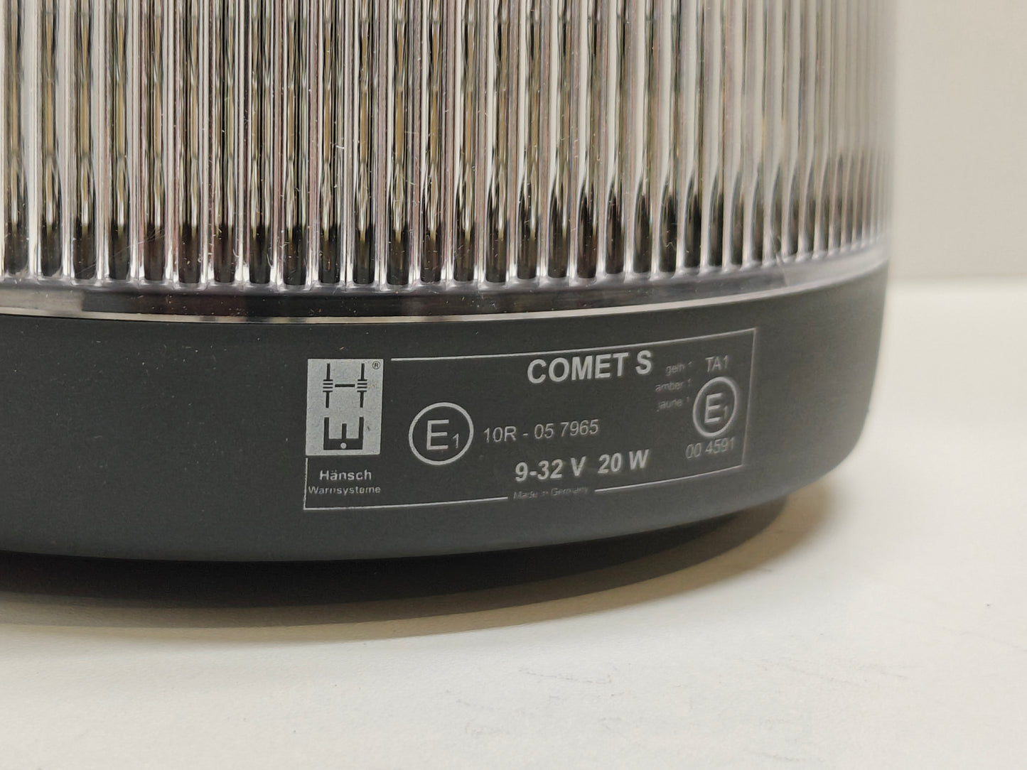 Hänsch Comet-S flitslamp (amber)
